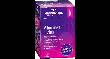 Mannavital Vitamine C plus zink 60 Tabletten