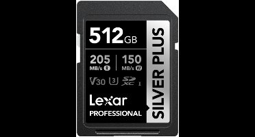 Lexar Professional SILVER PLUS 512 GB SDXC UHS-I