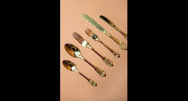 PTMD Serviesset Cadeabox - Titanium Goud - 3 Stuks