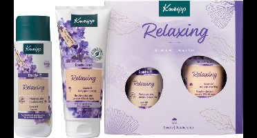 4x Kneipp Geschenk set Relaxing Favourites (2 x 200 ml)