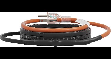 Zelfregulerende Verwarmingskabel Voor Leidingen, 5,5 M, 16,4 W/M, Vorstbeschermende Verwarmingskabel Met GeïNtegreerde Thermostaat, Beschermt Pvc Slangen En Metalen En Kunststof Leidingen Tegen Vorst