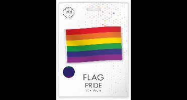 4x Vlag Regenboog 90cmx150cm - Landen festival thema feest fun verjaardag pride