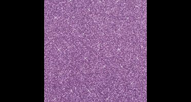 Rubber 20cm x 29cm - Paars paillette