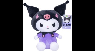 Kuromi Hello Kitty Halloween Pluche Knuffel 25 cm - Speelgoed Knuffels voor Kinderen Meisjes - Kat Cat Kitten Plush Toy - Melody, Kuromi, Hello Kitty