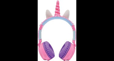 3D Unicorn design Bluetooth® en Bedrade Opvouwbare Koptelefoon met veilige volumebeperking
