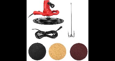 Vloerspaan Machine – Cementmixer – Mortelmenger – Verfmixer – Speciemenger – 1700W Motor – Regelbare Snelheid