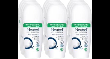 Neutral - Deodorant - Roller - Sensitive Skin - 50ml x 12