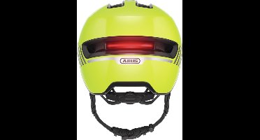 Abus Hud-Y - Fietshelm Signal Yellow M (54 - 58 cm)