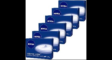 Nivea Zeep Creme Care 6x 100 gr voordeelverpakking