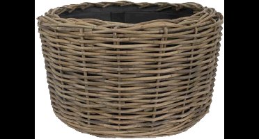 1. Drypot Rattan Jumbo | Grijs | 100×70 cm