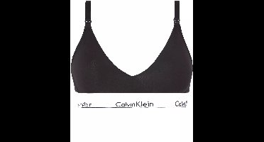 Calvin Klein dames Modern Cotton maternity bra - zwangerschaps BH - zwart