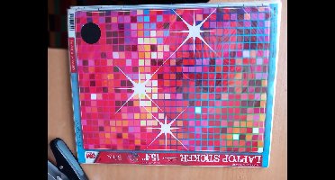 LAPTOP STICKER 3M / 38 CM DISCO PRINT