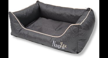 NapZZZ Hondenmand/Divan Waterproof Antraciet Maat S 80 cm