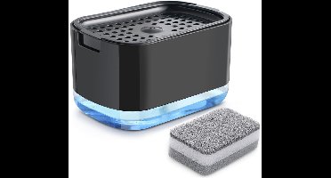 Boraboi® Handige 2-in-1 Zeepdispenser met Sponsondersteuning voor Keuken en Badkamer