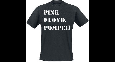 Pink Floyd Pompeii Stencil Heren T-shirt - zwart - S