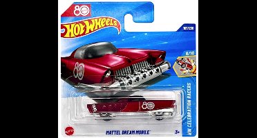 HOT WHEELS MATTEL DREAM MOBILE 1945 RED 167/250 HW CELEBRATION RACERS 6/10 80th Anniversary
