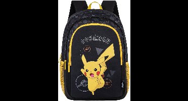 Pokémon - Rugzak - Pikachu - 44 cm - 3 vakken - Grote rugzak - Laptop vak - a4 map formaat -Flash