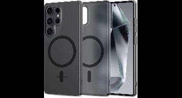 Tech-Protect Magslim Magsafe Galaxy S25 Ultra Mat/Zwart