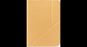 Kobo Clara Colour / BW Hoes voor eReader - SleepCover - Geel - Ingebouwde standaard