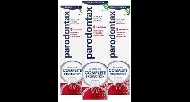 Parodontax Tandpasta Complete Protection Extra Fresh - 3 x 75 ml - Voordeelverpakking