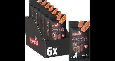 Rosewood Chewy Sticks Zalm Small - Kauwstaven voor Kleine Honden - Met Zalm & Runderhuid - Graanvrij - Zonder Kunstmatige Toevoegingen - 6 zakjes à 72g