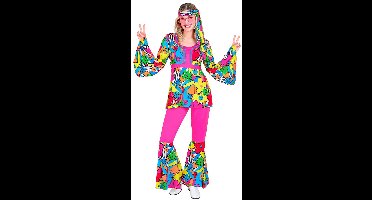 Happy Flower Hippie Jaren 60 Style - Vrouw