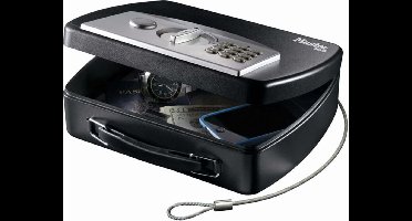 MasterLock Draagbare Kluis - Met stalen kabel voor verankering - Digitaal combinatieslot - P008EML