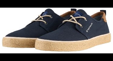 Tom Tailor - Veterschoenen met basaltzool - Maat 44 - navy