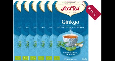 Yogi Tea Ginkgo - tray: 6 stuks
