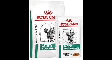 Royal Canin Satiety kat Combi Bundel - 6 kg + 12 x 85 g maaltijdzakjes