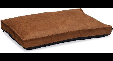 Beeztees Lua - Orthopedisch Hondenkussen - Cognac - 100x70x9 cm