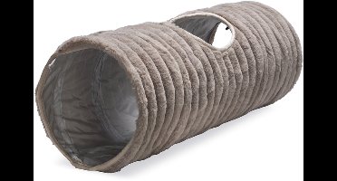 Designed by Lotte Reza - Kattentunnel - Beige - 70x25x25 cm