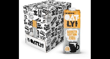 Oatly Haver Barista Edition Vanille Flavour - 6 stuks - (6L) - Houdbare plantaardige melk - Barista Vanille - Voordeelverpakking
