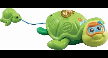 VTech Baby Waterpret Badschildpad - Educatief Speelgoed - Badspeeltjes - Badspeelgoed Baby - Tellen, Leuke Weetjes en Liedjes - Vanaf 1 Jaar