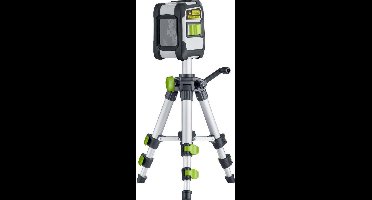 Laserliner CompactCross-Laser Pro Kruislijnlaser incl. statief in koffer - 2 lijnen - Groen - 40m - Bluetooth