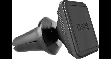 SBS Square Ventilatierooster Telefoonhouder Auto met Magneet - Zwart