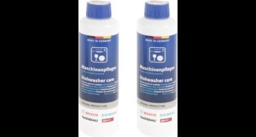 Bosch Siemens reiniger vaatwasser - 2 stuks a 250ml - reinigingsmiddel vaatwasmachine - onderhoudsmiddel origineel