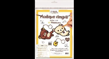 Graine Creative Rilakkuma krimpfolie - Sleutelhangers knutselset - Vanaf 3 jaar