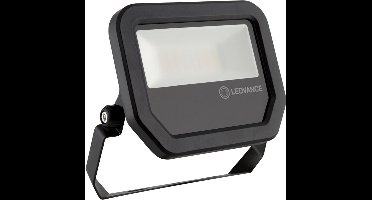 OSRAM - LEDVANCE - LED Breedstraler 20 Watt - LED Schijnwerper - FL PFM SYM 100 BK - Helder/Koud Wit 6500K - Mat Zwart - Aluminium