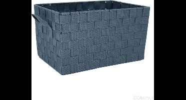HOOMstyle Opberger Bo - kast organizer - blauw grijs - 31x21x18cm