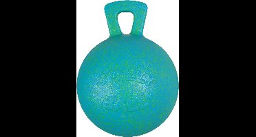 Jolly Pets Jolly Ball – Ø 25 cm - Paarden speelbal met appelgeur - Ter vermaak in de stal en in het weiland - Bijtbestendig - Oceaan/Groen