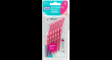6x TePe Angle Ragers 0,4 mm Roze blister à 6 stuks