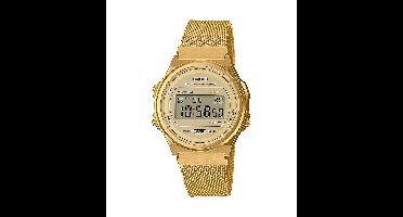 Casio Vintage Iconic A171WEMG-9AEF Unisex Horloge 37 mm - Goudkleurig