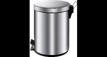 V-Part - Pedaalemmer 5 liter - Stainless steel - mat RVS - Prullenbak