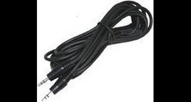 Aux Kabel, 3.5mm Male Mini Plug Stereo Audio Kabel, Lengte: 1m