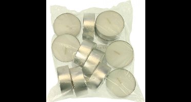 Waxinelichtjes Maxi 12 stuks  in de zak - Theelichten - 5,5x2cm - Maxi Theelichtjes - 10 uur brandbaar