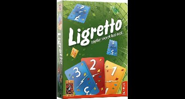 999 Games - Ligretto: Groen- Kaartspel - Iedereen speelt tegelijkertijd - Familiespel - Gezelschapsspel - Actiespel - Klein cadeautje
