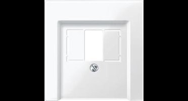 Schneider Electric Merten System M Centraalplaat voor TAE Telefoonaansluiting - Actief Wit