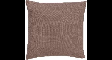 Dutch Decor JAMES - Sierkussen 45x45 cm - duurzaam katoen – effen kleur - Driftwood - taupe - Inclusief binnenkussen - Luxe kussens voor woonkamer & bank