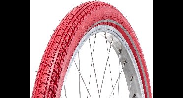AMIGO Ortem Toro buitenband - Fietsband 24 inch - ETRTO 47-507 - Met reflectie en antilek - Rood